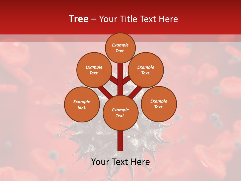 Vessel Organic Microscopic PowerPoint Template
