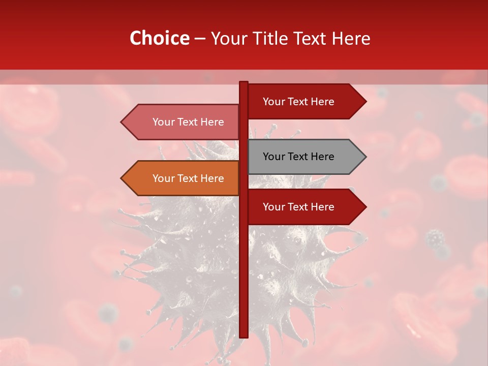 Vessel Organic Microscopic PowerPoint Template