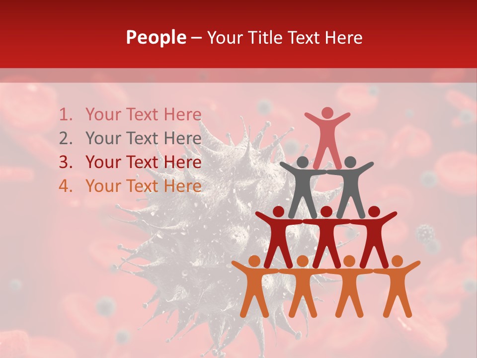 Vessel Organic Microscopic PowerPoint Template