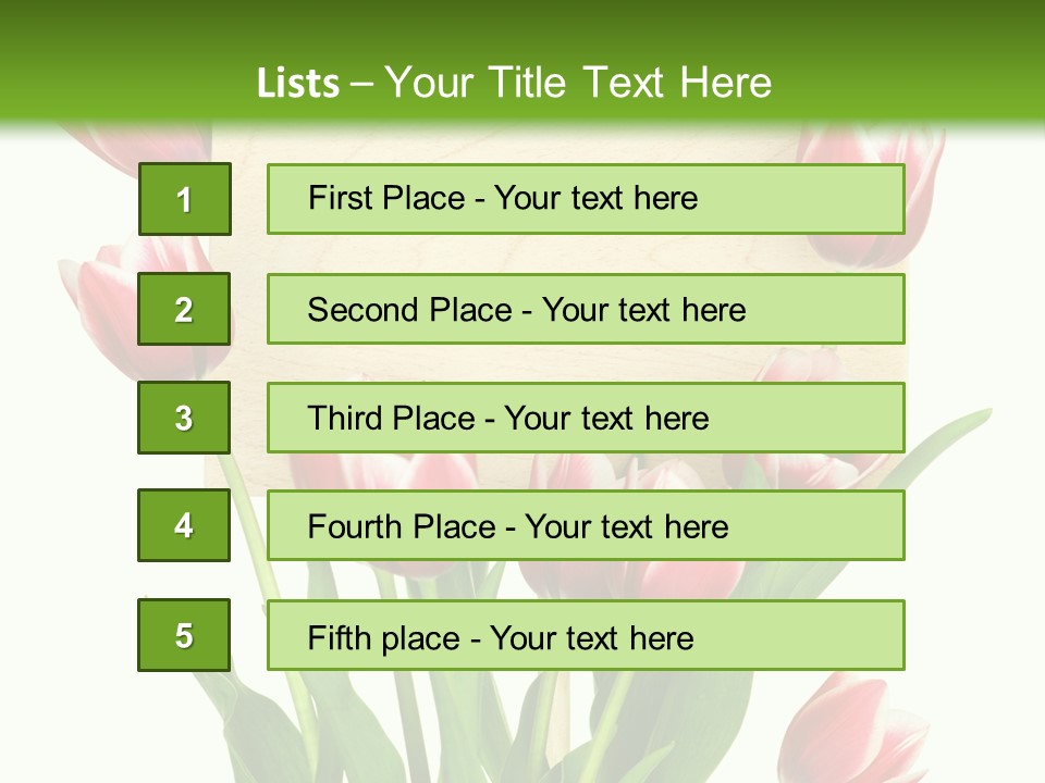 Love Banner Nature PowerPoint Template