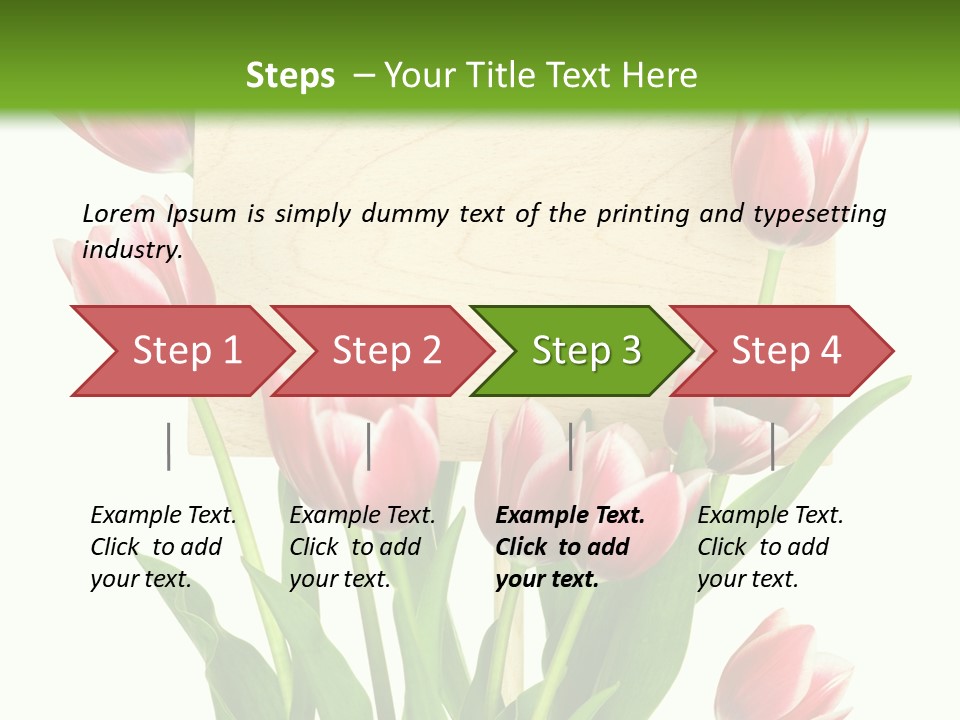 Love Banner Nature PowerPoint Template