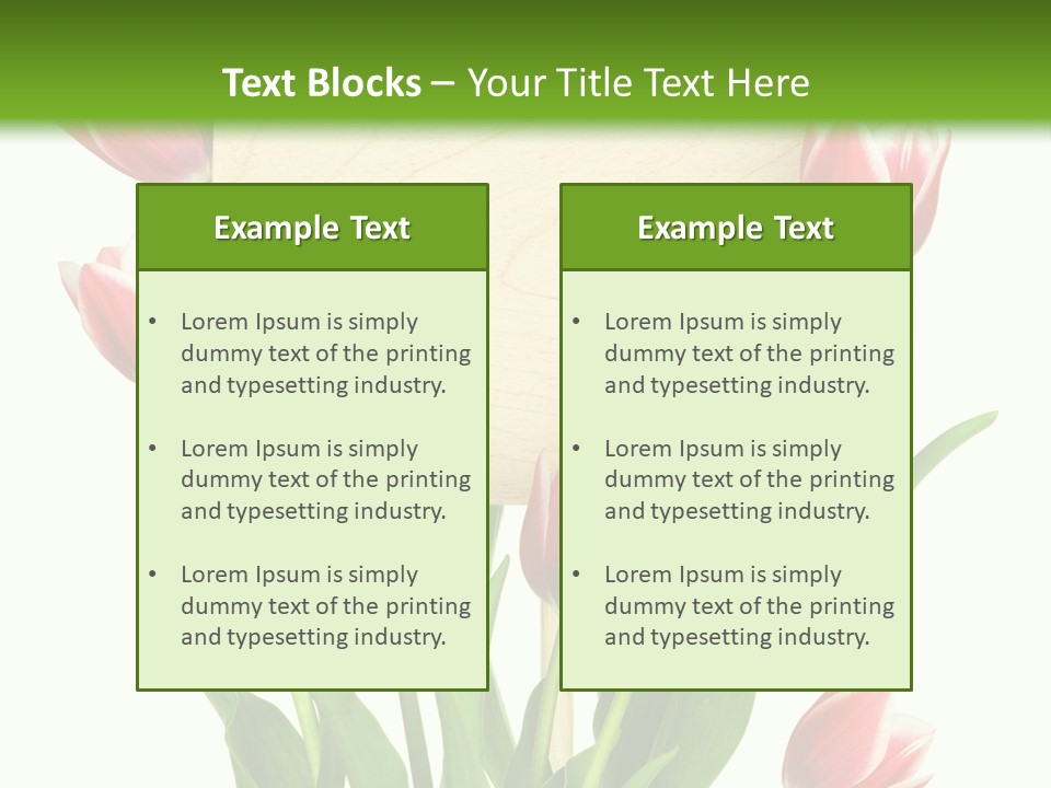 Love Banner Nature PowerPoint Template