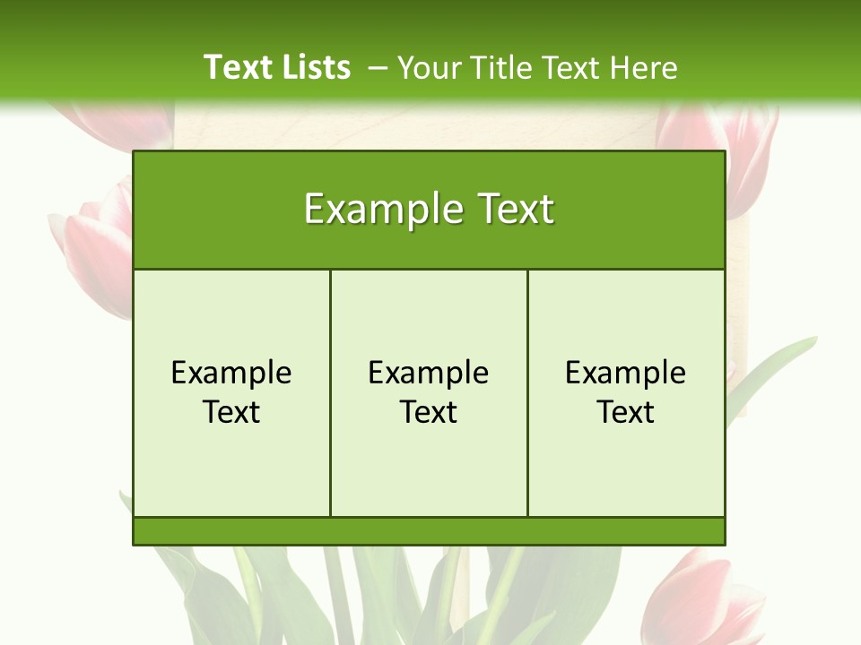 Love Banner Nature PowerPoint Template