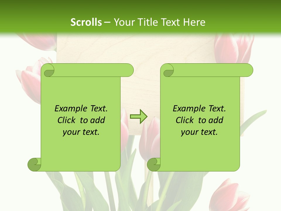 Love Banner Nature PowerPoint Template