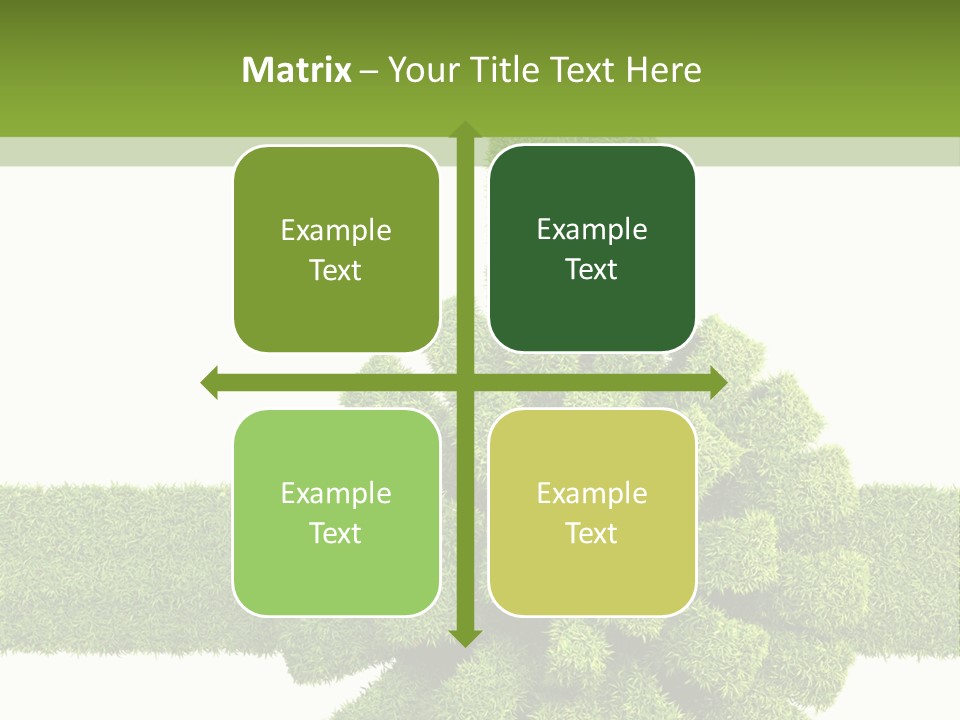 Greeting Surprise White PowerPoint Template