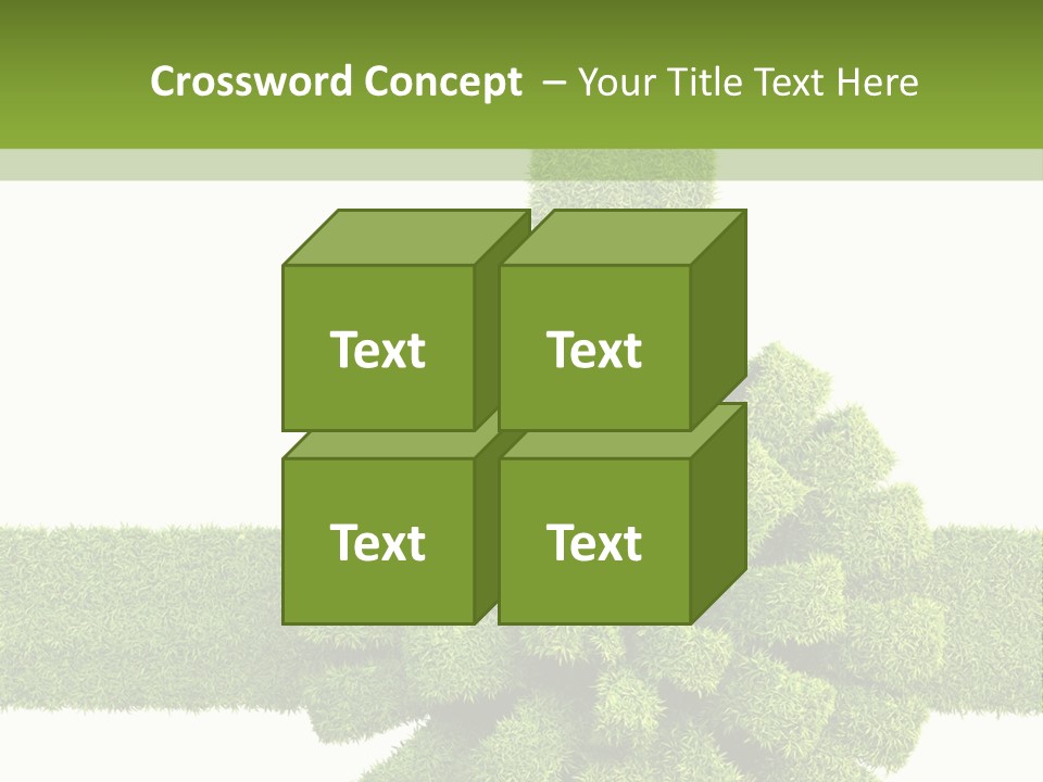 Greeting Surprise White PowerPoint Template