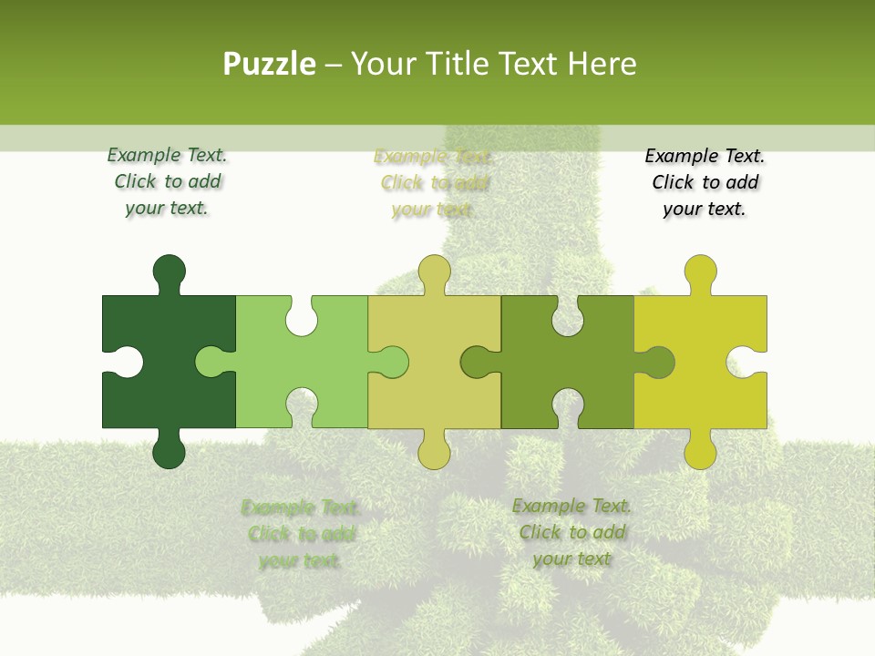 Greeting Surprise White PowerPoint Template