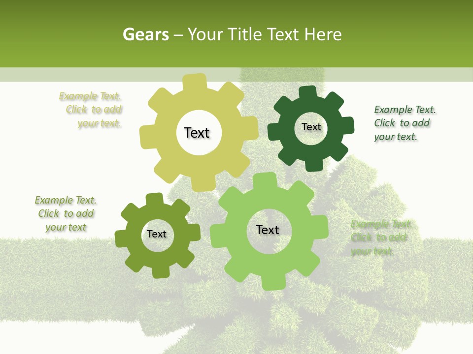 Greeting Surprise White PowerPoint Template