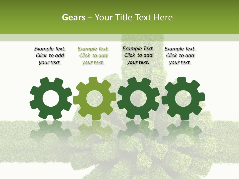 Greeting Surprise White PowerPoint Template