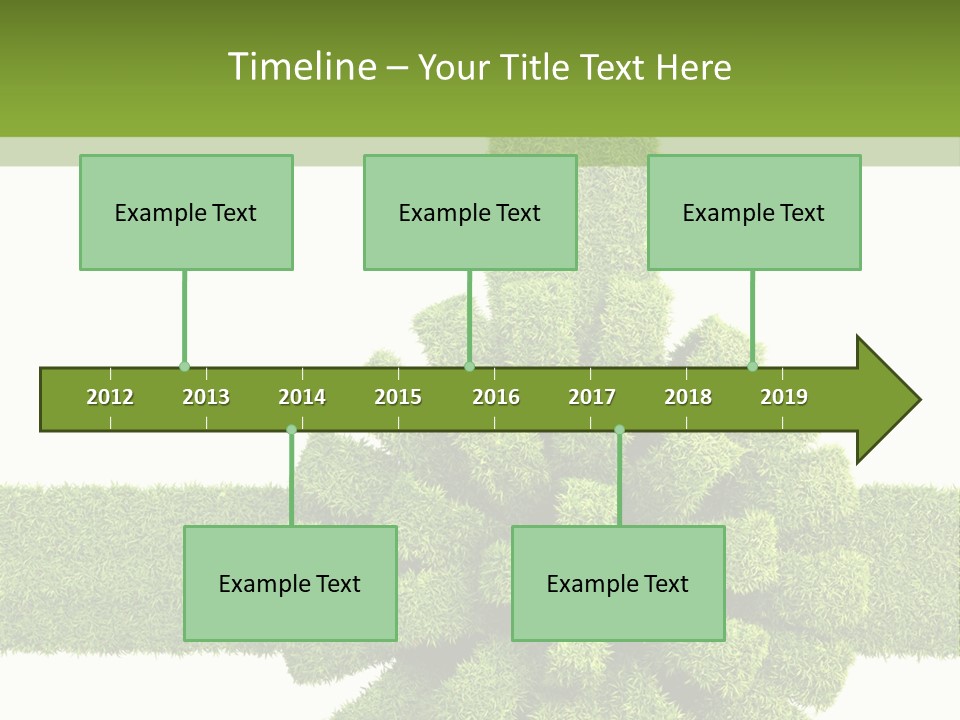 Greeting Surprise White PowerPoint Template