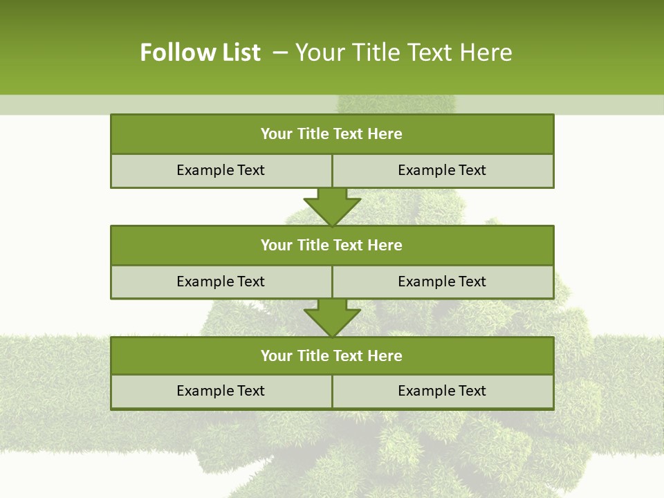 Greeting Surprise White PowerPoint Template