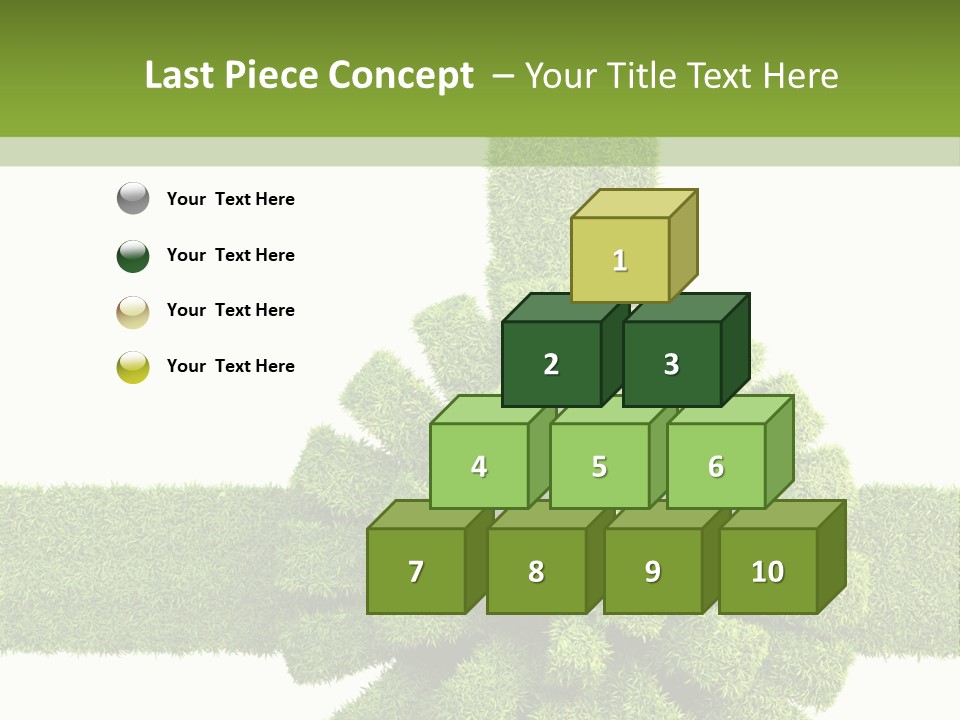 Greeting Surprise White PowerPoint Template