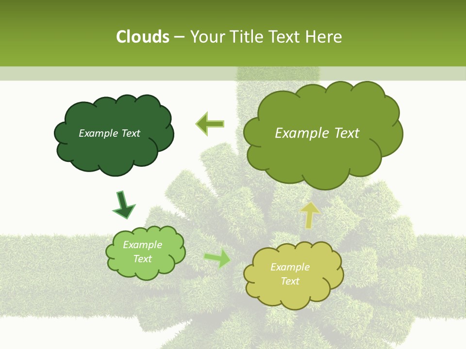 Greeting Surprise White PowerPoint Template