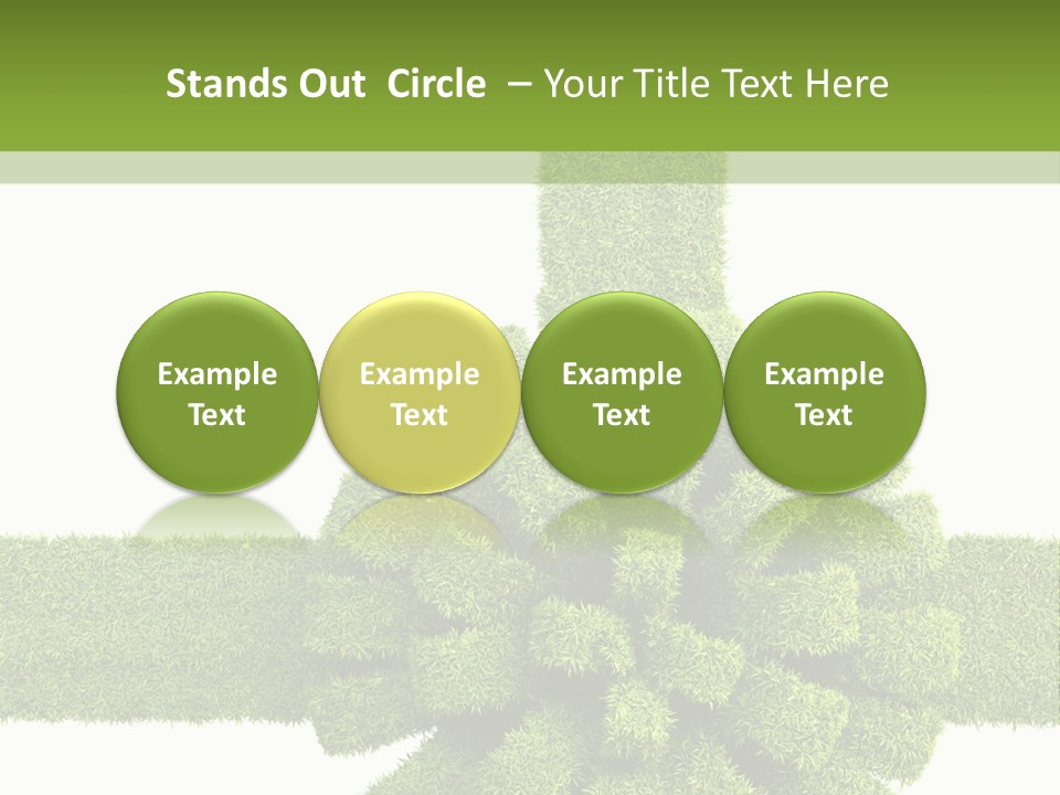 Greeting Surprise White PowerPoint Template