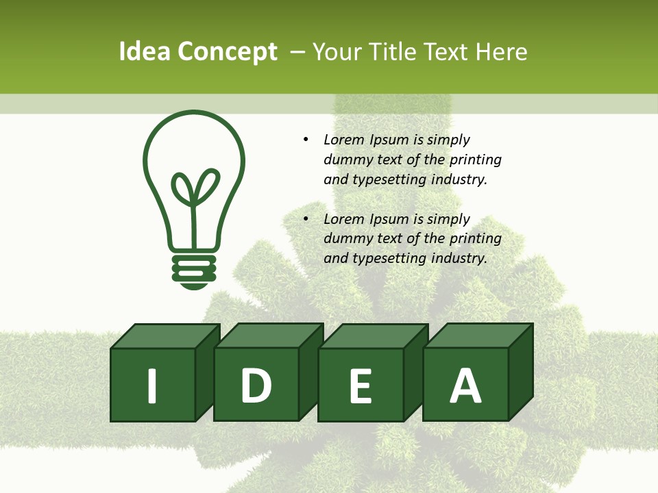 Greeting Surprise White PowerPoint Template