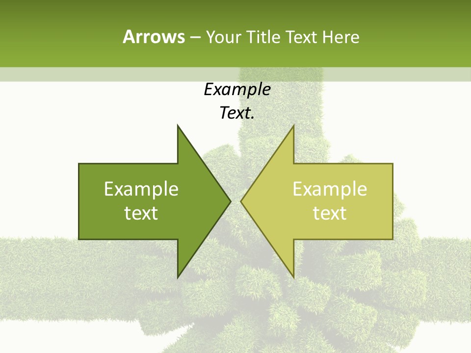 Greeting Surprise White PowerPoint Template