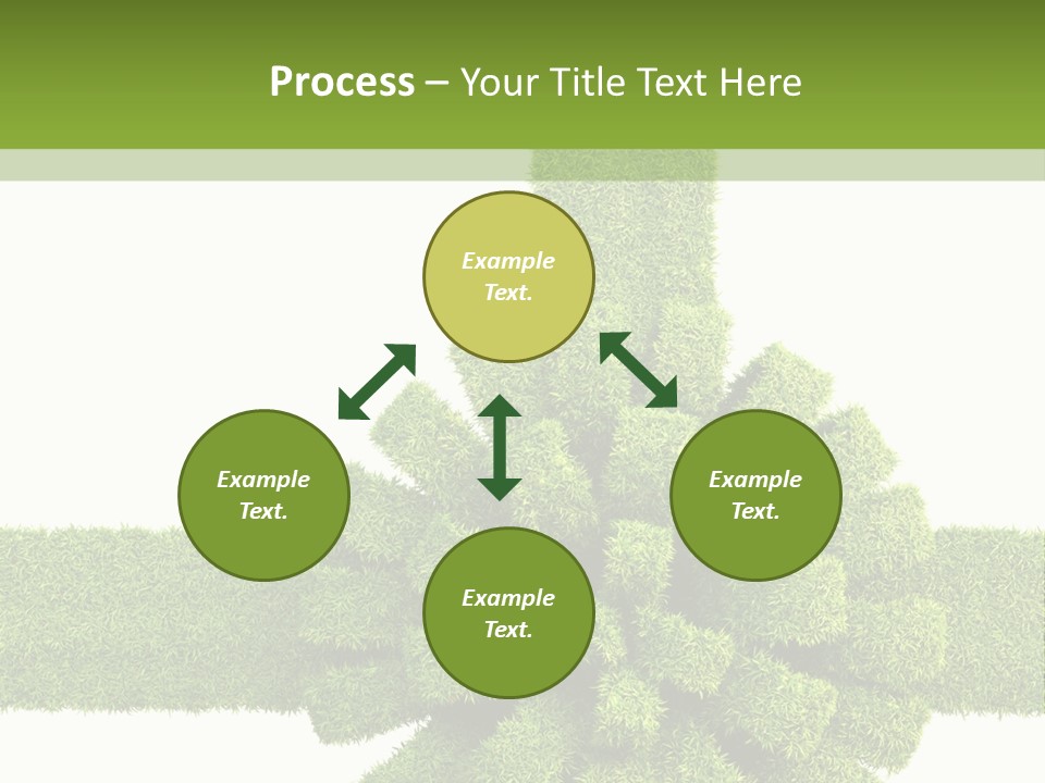 Greeting Surprise White PowerPoint Template