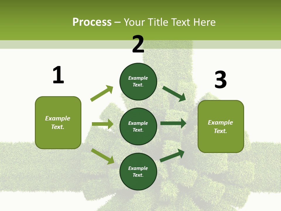 Greeting Surprise White PowerPoint Template