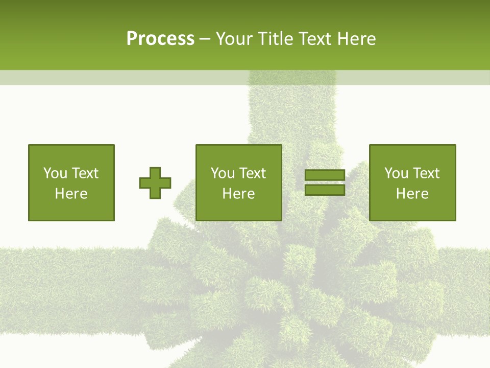 Greeting Surprise White PowerPoint Template