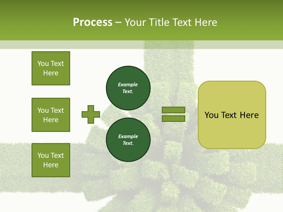 Greeting Surprise White PowerPoint Template
