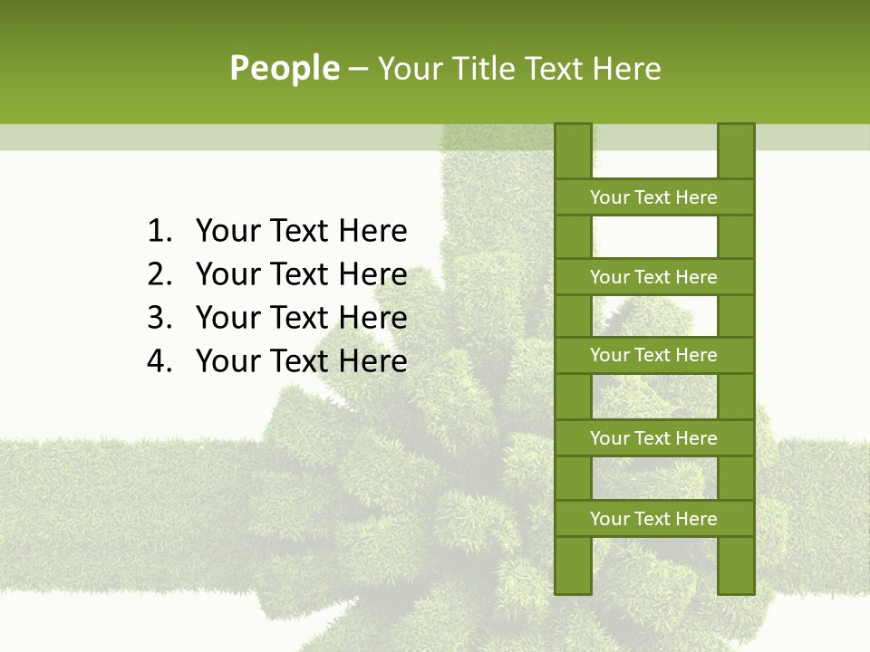 Greeting Surprise White PowerPoint Template