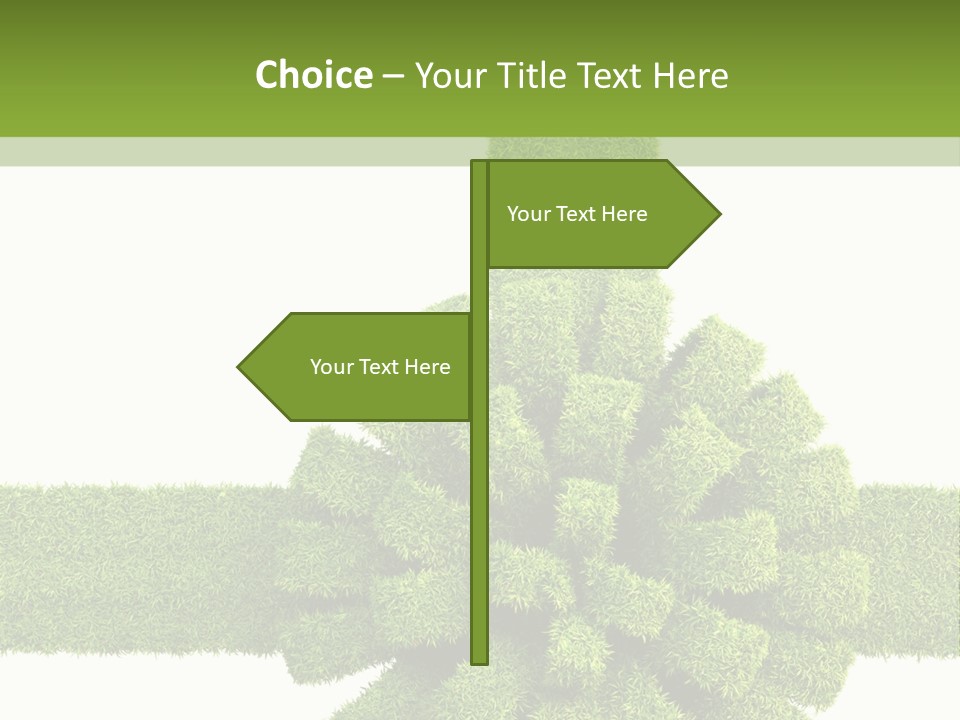 Greeting Surprise White PowerPoint Template