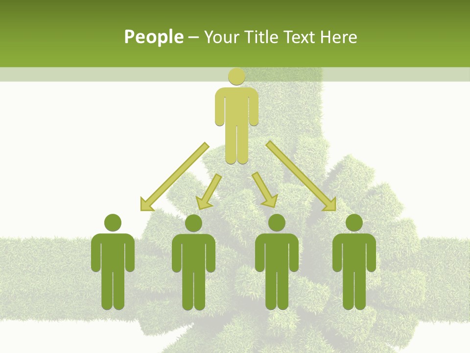 Greeting Surprise White PowerPoint Template