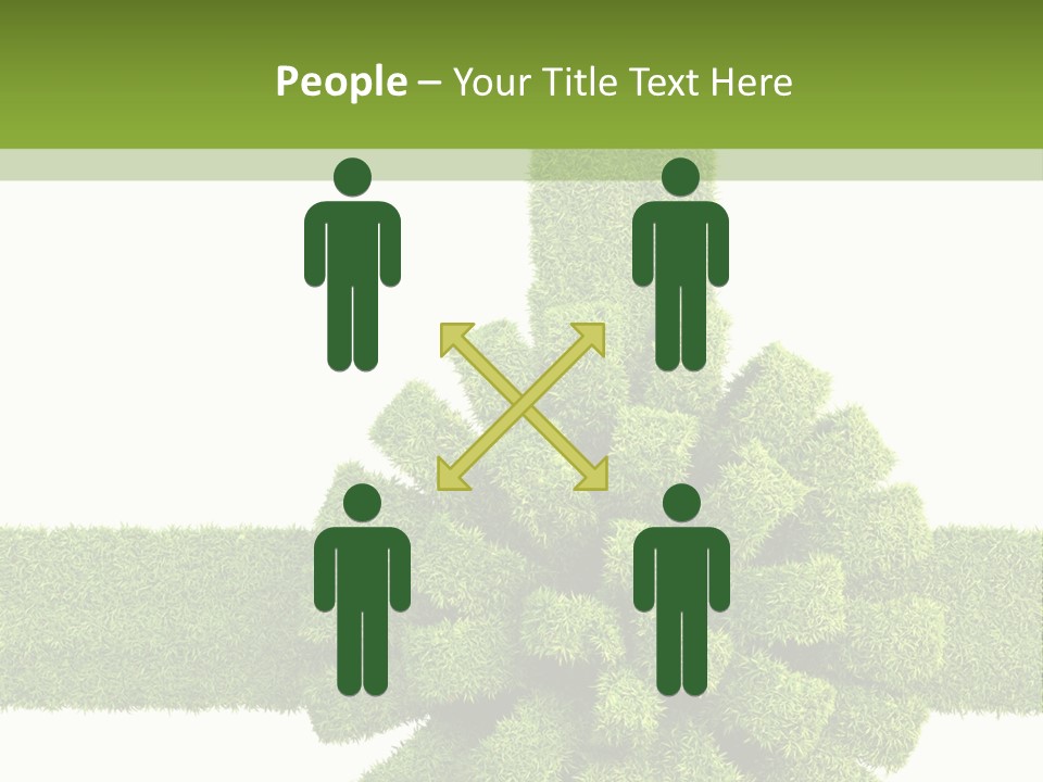 Greeting Surprise White PowerPoint Template