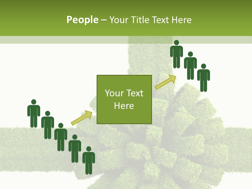 Greeting Surprise White PowerPoint Template