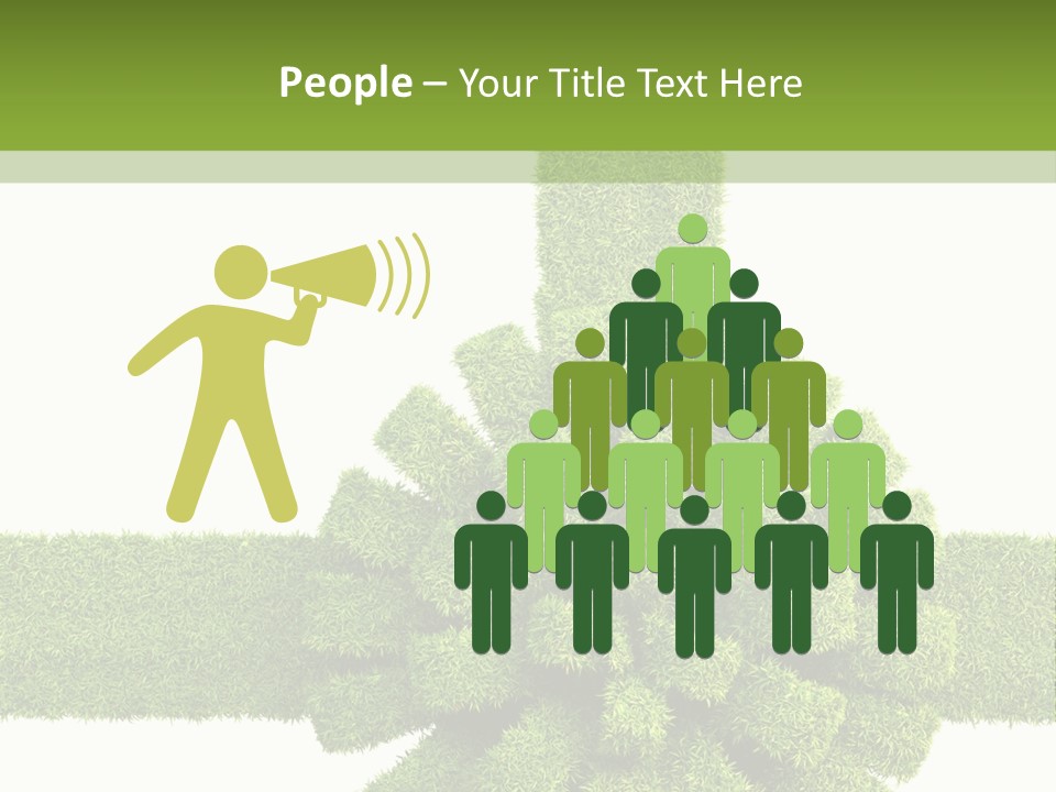 Greeting Surprise White PowerPoint Template