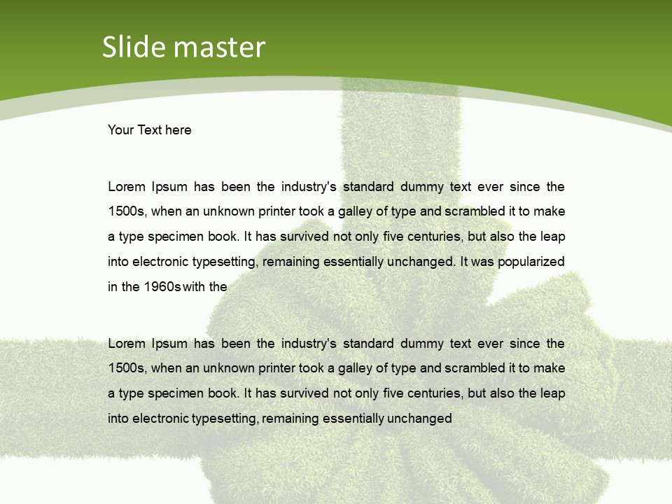 Gift Knot Invisible PowerPoint Template