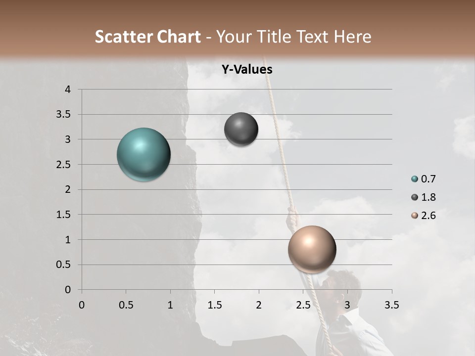 Activity Athletic Climb PowerPoint Template