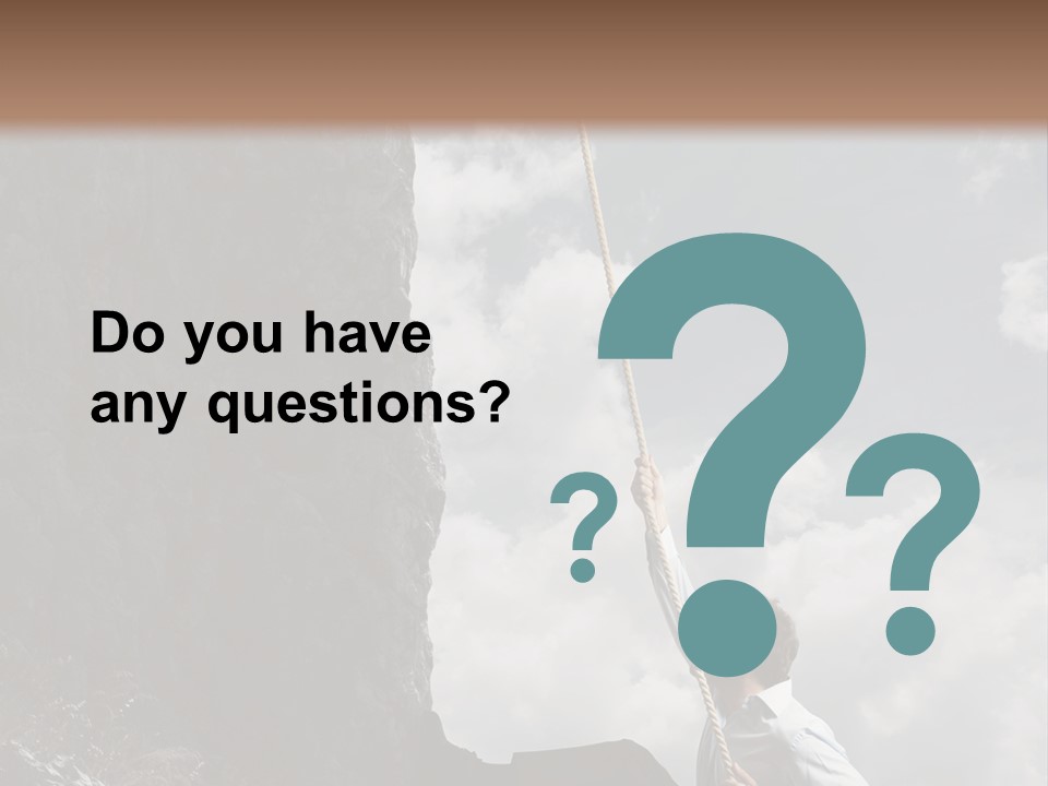 Activity Athletic Climb PowerPoint Template