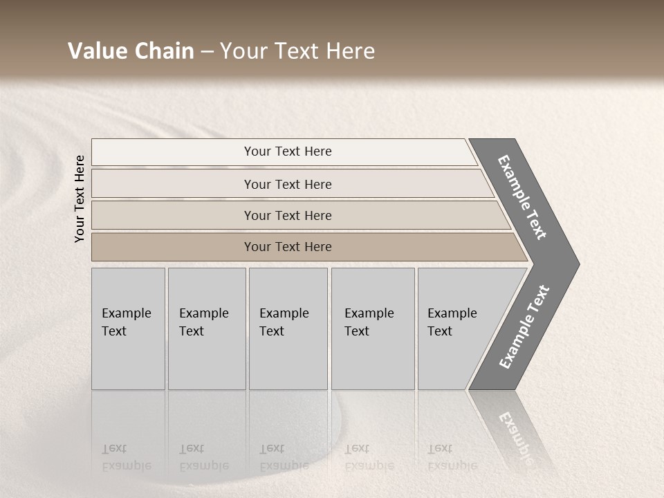 Single Purity Rock PowerPoint Template