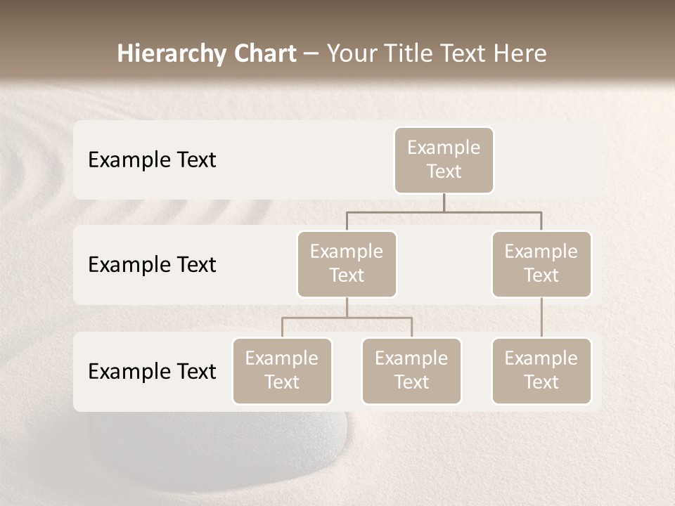 Single Purity Rock PowerPoint Template
