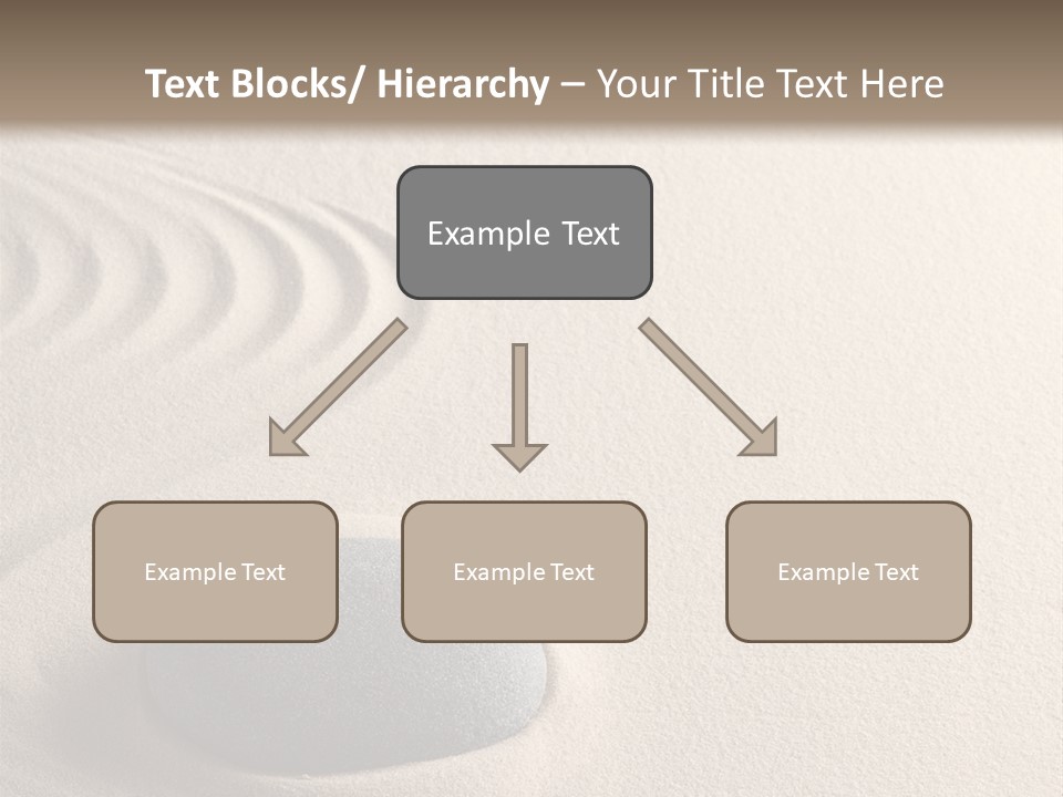 Single Purity Rock PowerPoint Template