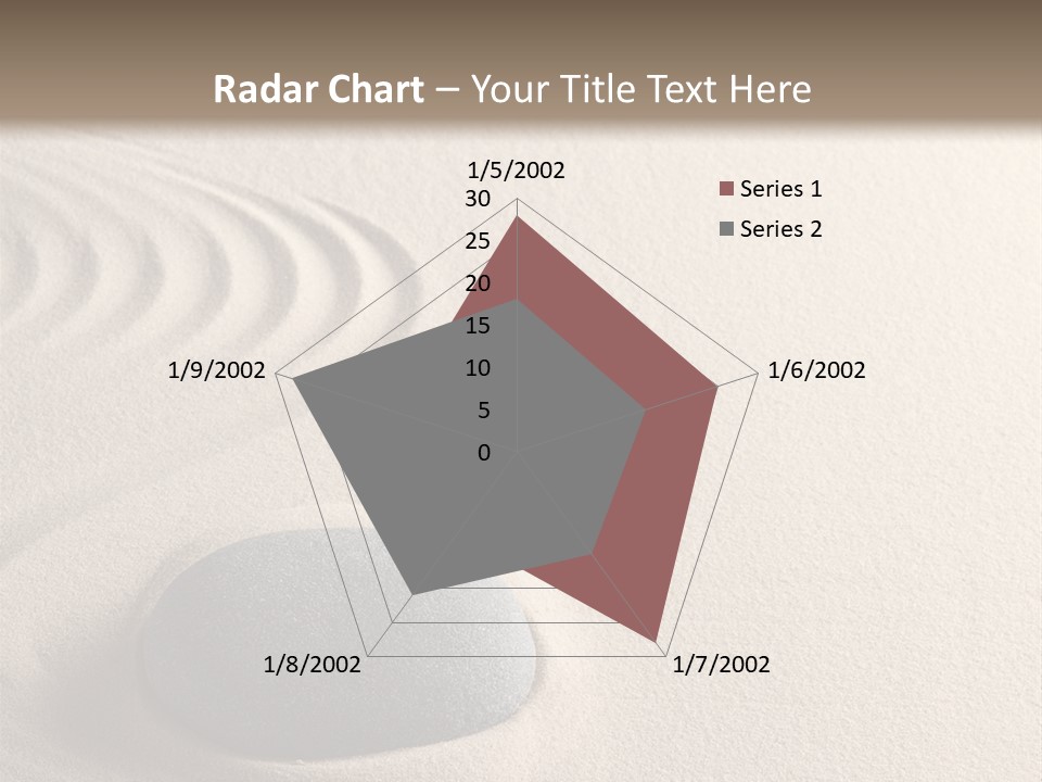 Single Purity Rock PowerPoint Template