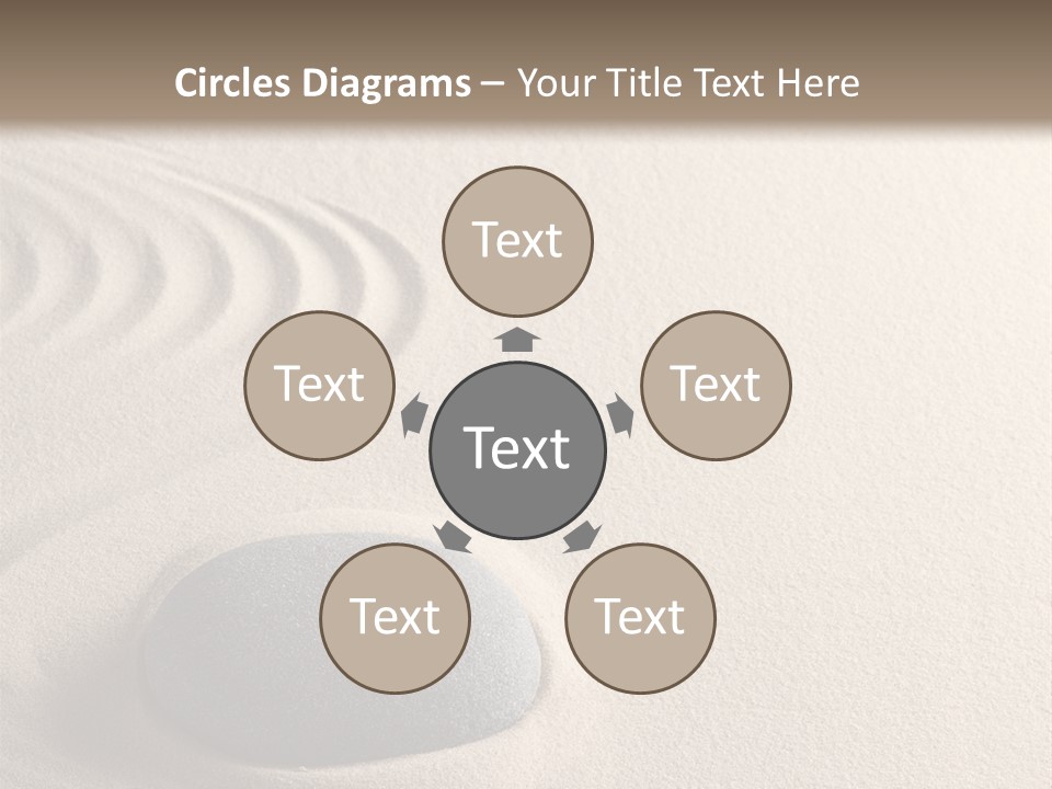 Single Purity Rock PowerPoint Template