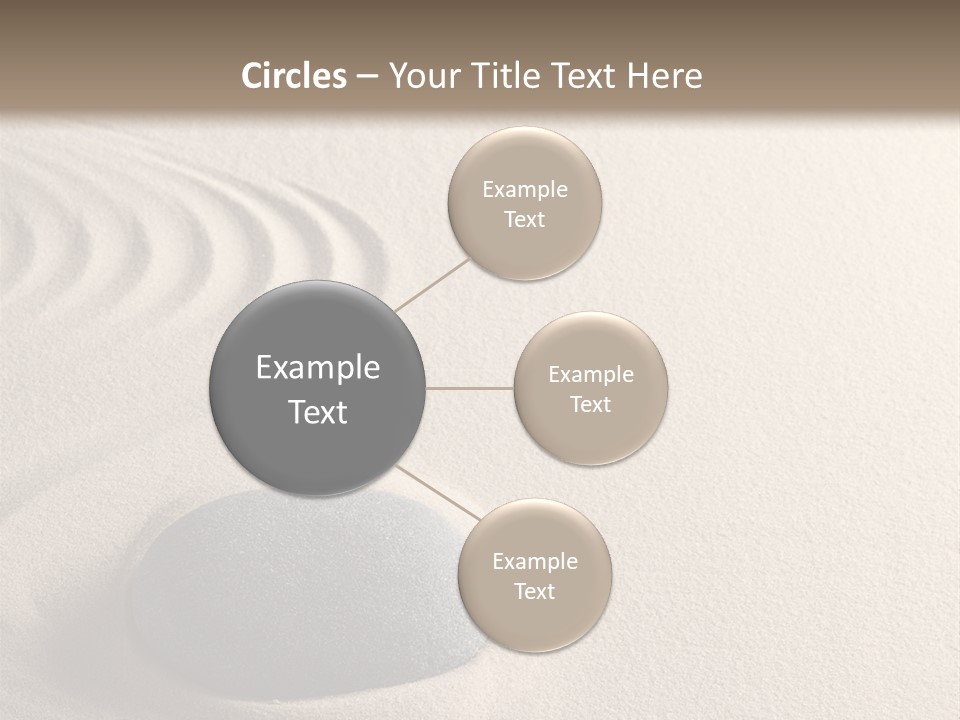 Single Purity Rock PowerPoint Template