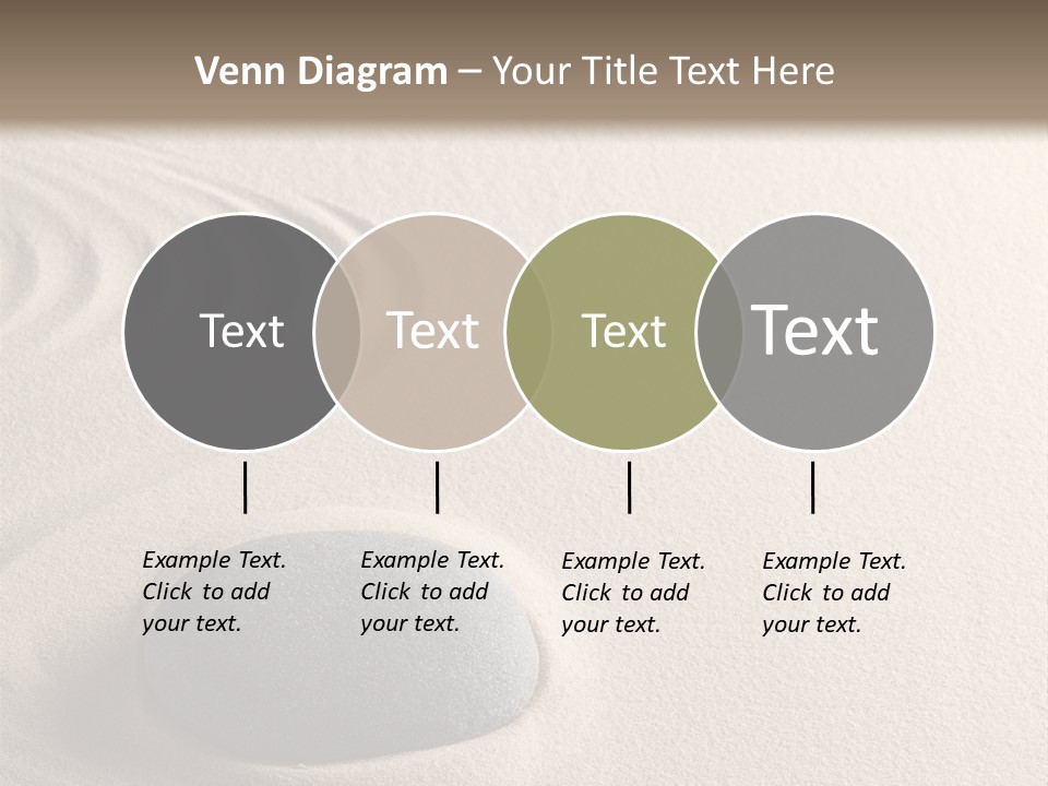 Single Purity Rock PowerPoint Template