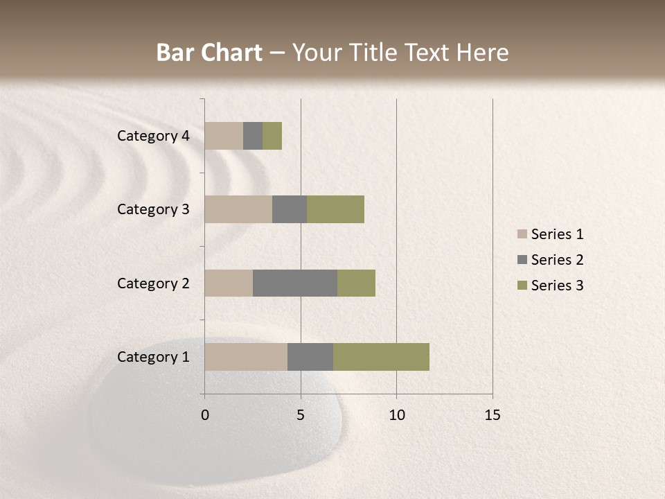 Single Purity Rock PowerPoint Template