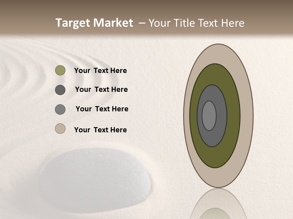 Single Purity Rock PowerPoint Template