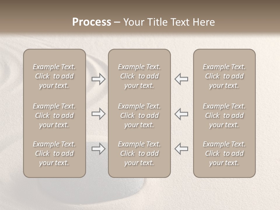 Single Purity Rock PowerPoint Template