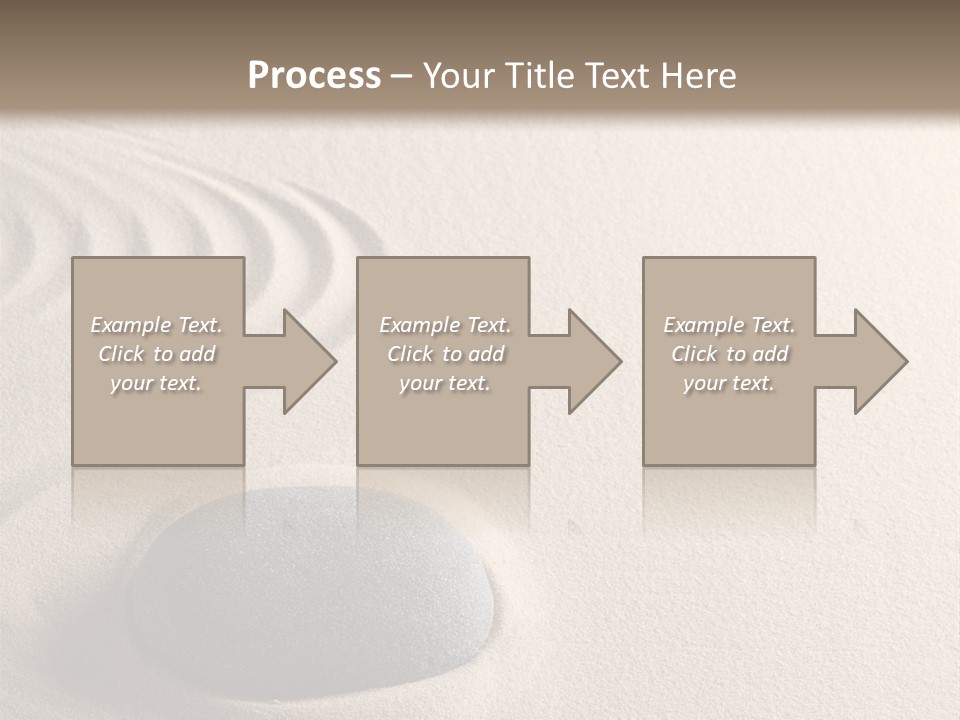 Single Purity Rock PowerPoint Template