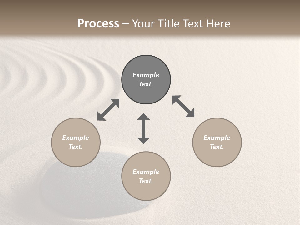 Single Purity Rock PowerPoint Template