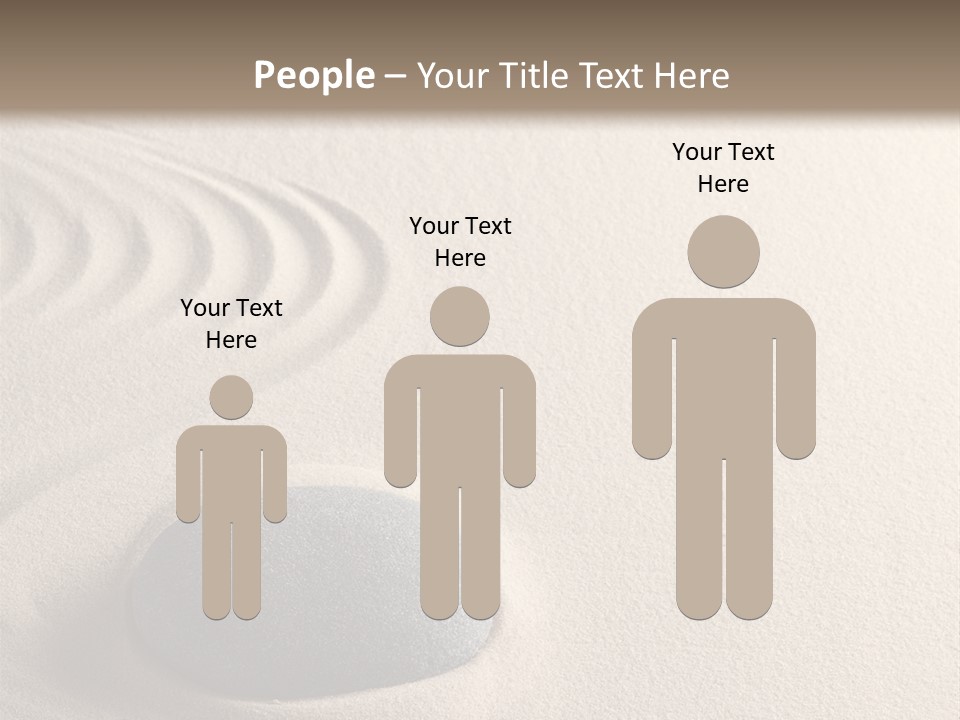 Single Purity Rock PowerPoint Template