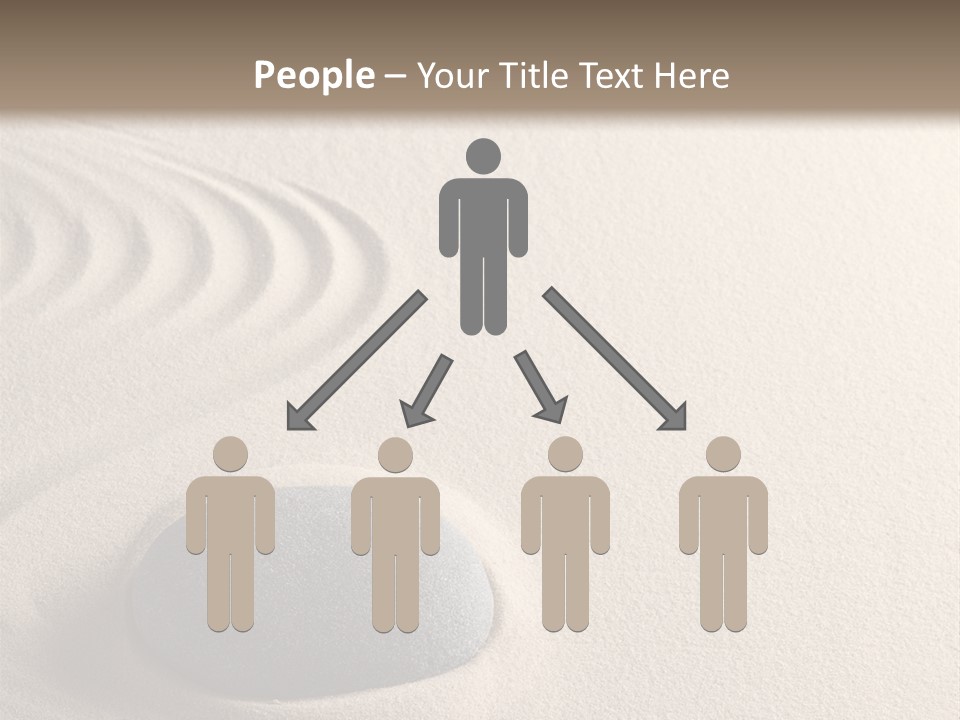 Single Purity Rock PowerPoint Template