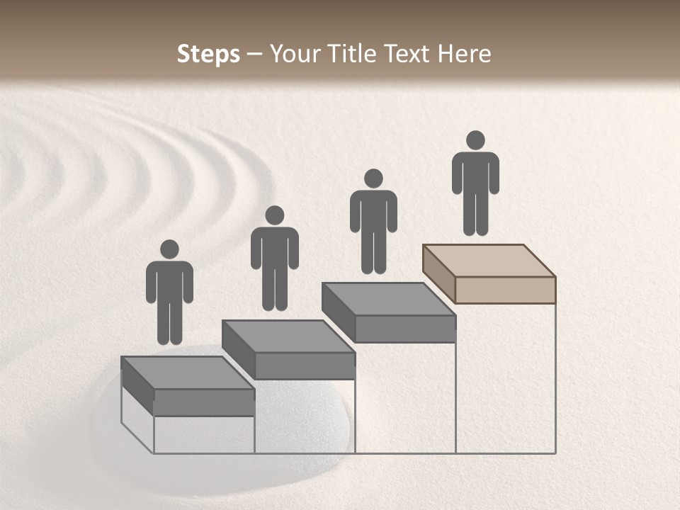 Single Purity Rock PowerPoint Template