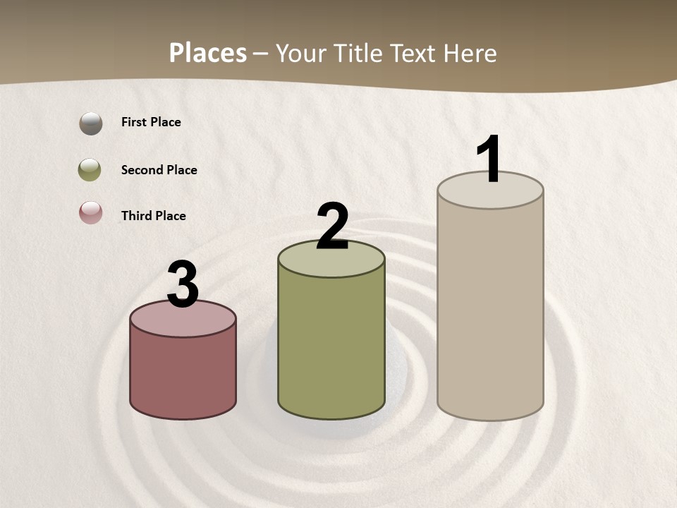 Stone Tranquil Curve PowerPoint Template