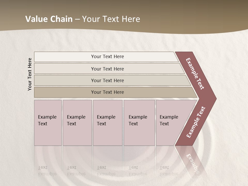 Stone Tranquil Curve PowerPoint Template
